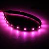 Super Bright New Vehicle Car LED Light Strips Purple Flexible Waterproof DC 12V 30cm 15 LED SMD