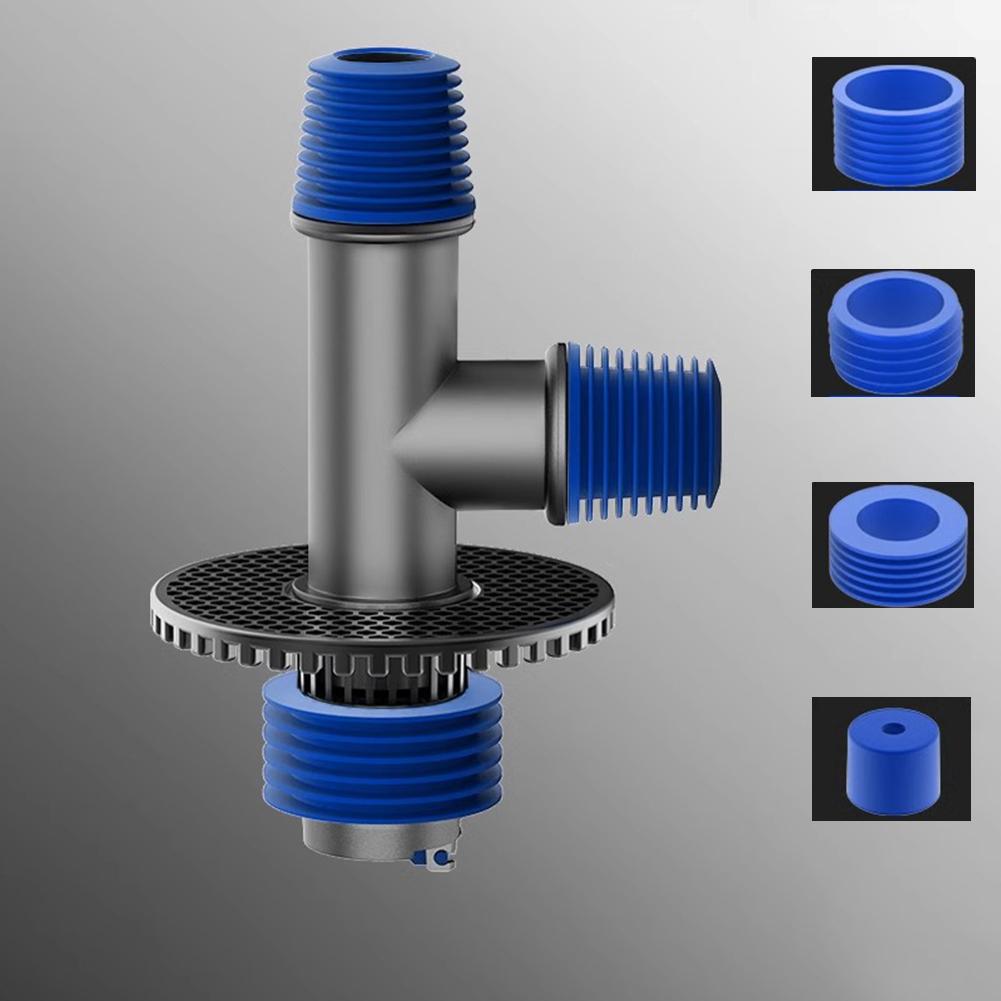 Сливной патрубок для стиральной машины, напольный слив, соединитель сливной трубы, адаптер для шланга кухонного/ванного сифона, соединитель сливной трубы, сифон для измельчителя