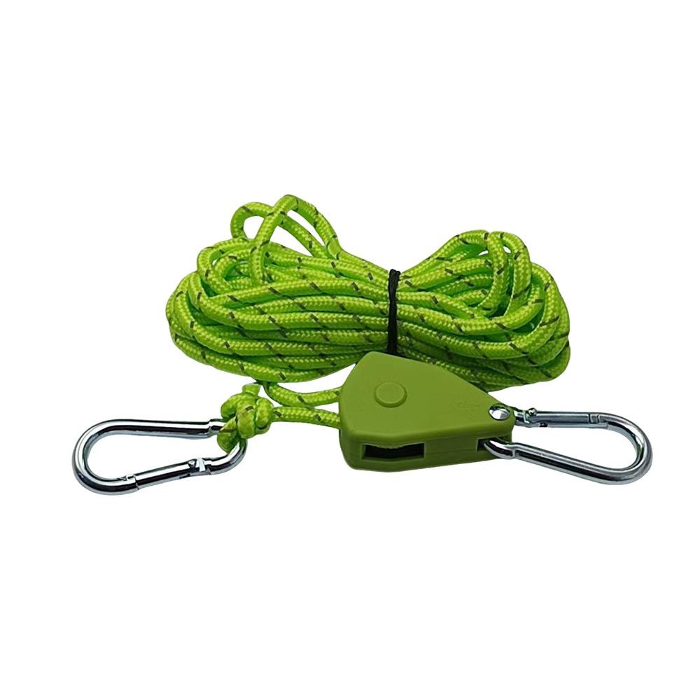 with Buckles Tent Ropes Reflective Pulley Tensioner Fastener Tie Down Fastener  Camping Accessories