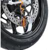 Antivol bloque disque alarme moto + câble de rappel Tourtecs 110dB noir
