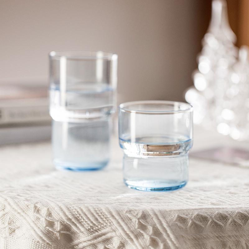 Стеклянные стаканы для лонг-дринков, цветные стаканы для питья, цветные стаканы, закаленное стекло для сока, напитков, пива, коктейлей