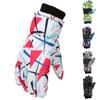 Детские уличные лыжные перчатки, велосипедные перчатки, зимние теплые перчатки для альпинизма, водонепроницаемые