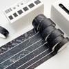 6 рулонов декоративной ленты в клетку для скрапбукинга, декоративная лента для ведения дневника, записной книжки, планировщика, упаковки. 5 метров в рулоне