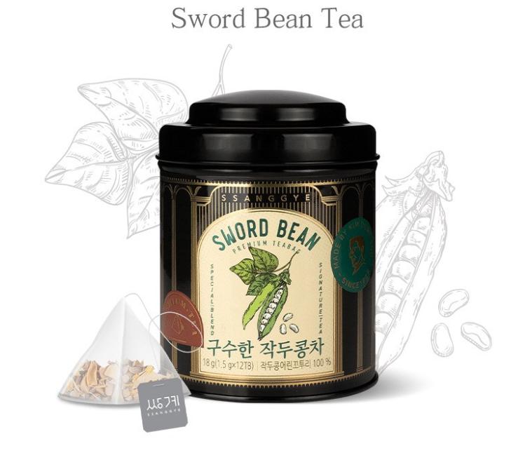 Настоящий корейский Ssanggyemyeongcha Jackdookong (Меч-боб) Чайные пакетики – Традиционное травяное оздоровление