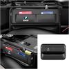 BAGW4 2026 Car Sticker Car Seat Gap Storage Box Leather Crevice Side Pocket Wallet For BMW E90 E91 E60 E61 F10 F07 E63 E64 F12 F13 G30