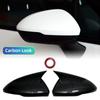 Для Chevrolet Cruze 2017-2019 автомобильный чехол для зеркала заднего вида, наклейка на крыло, наружная отделка корпуса двери из углеродного волокна