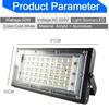Led  Floodlight 50w 220v Outdoor Waterproof Energy Conservation Yard Football Garden Light