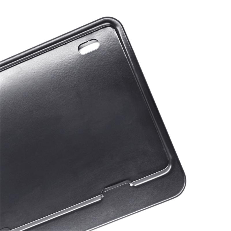 Рамка номерного знака, держатель для мотоциклетных бирок, черный сверхпрочный алюминиевый кронштейн, универсальный для мотоцикла, скутера ATV