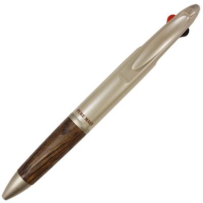 Mitsubishi Pencil Ручка Pure Malt Jetstream Темно-коричневая Многофункциональная 2&1