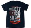 Футболка Whisky A Go Go Black 50 Years and Rocking S-4XL DO325 Унисекс