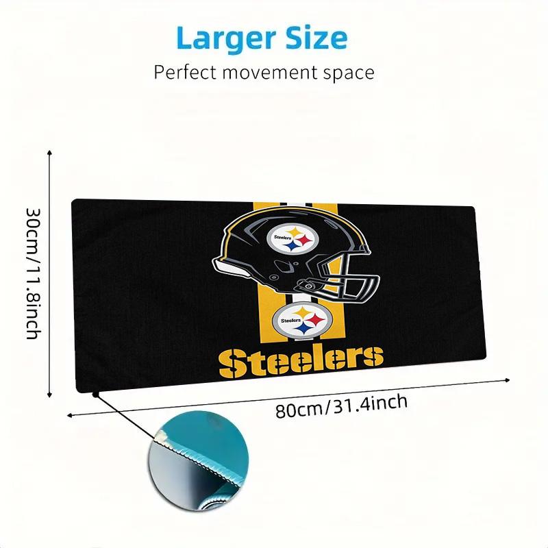 Pittsburgh Steelers Color Mouse Pad Large Gaming Table Cushion Non-slip Laptop Tablet Big Mousepad XXL Mat Mini PC Playmat With Lock edge