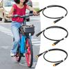Ebike 3Pin Extension Cable Waterproof Electric Bicycle Motor Thumb Throttle Conversion Female Male Connector Extend Cable