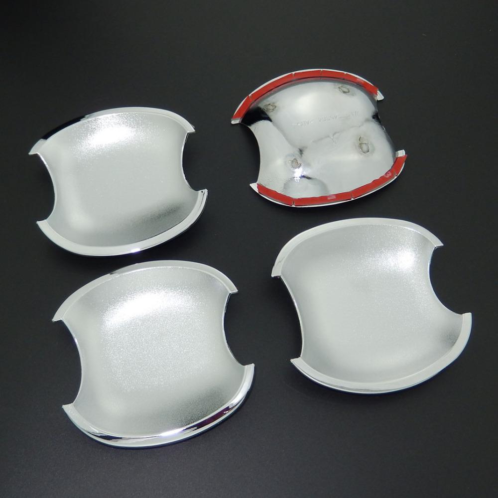 Для Toyota RAV4 2001-2012 хромированная накладка на дверную ручку и крышка дверной чаши, Стайлинг автомобиля 2004 2005 2006 2007 2008 2009 2010