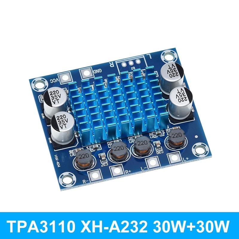 Bluetooth 4.2 TPA3110 15 Вт / 30 Вт X 2 Двухканальный Цифровой Стерео Аудио Усилитель Мощности Плата Модуль Автомобильный Для USB Портативного Динамика