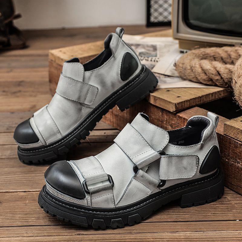 Men's Niche Retro Leather Shoes