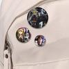 32/44/58mm Fashion Accessories Broochs Anime Death Note Cosplay Badges Round Cartoon Figure L·Lawliet Killer Yagami Pins for Backpacks Gift
