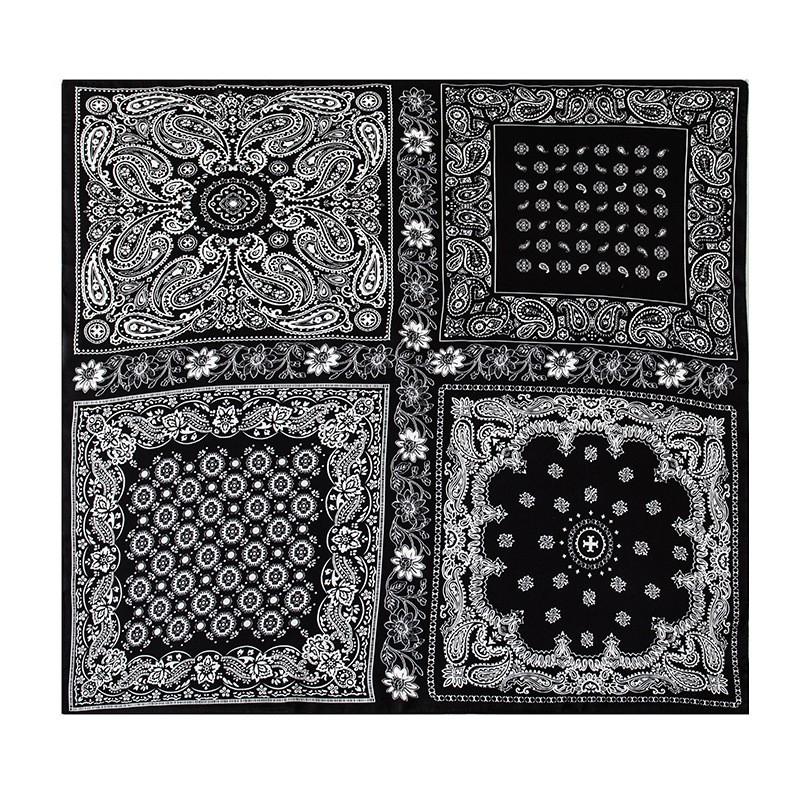 Womens Silk Scarf Square Neckerchief Fashion Commuter Double-sided Print Luxury Gift