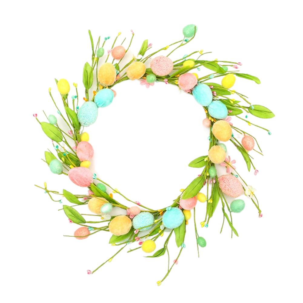 2025 Easter Artificial Egg Flower Branch Simulation Berry  for Vase Easter Party Home Decors