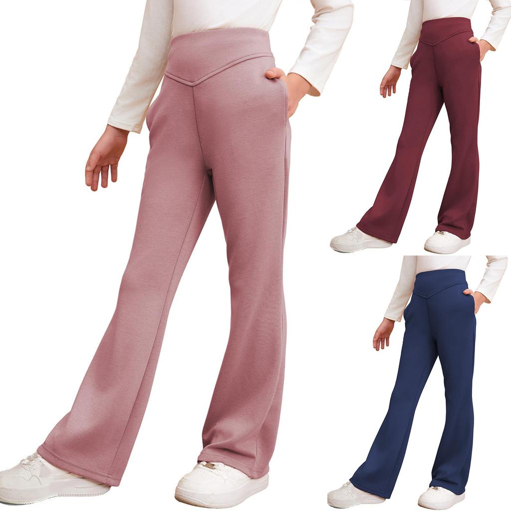 Детские леггинсы для танцев, тренировок, бега, йоги