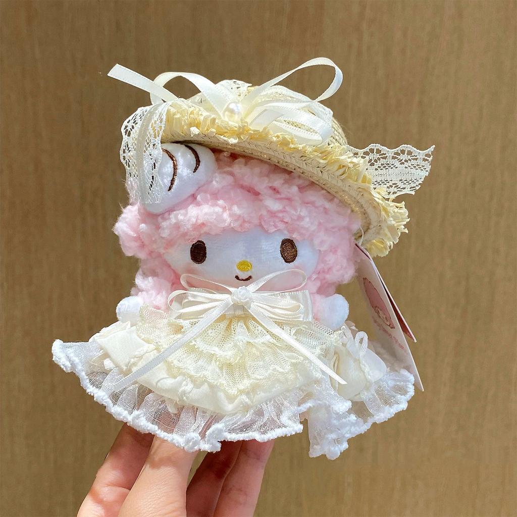 Angel Series Little Sheep Piano Plush Doll Pendant Cute Fabric Toy Bag Accessory Birthday Gift