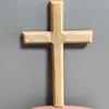 Elegant Wood Cross Pendants Wooden Cross Pendants Perfect for Christian Praying Pendants DIY