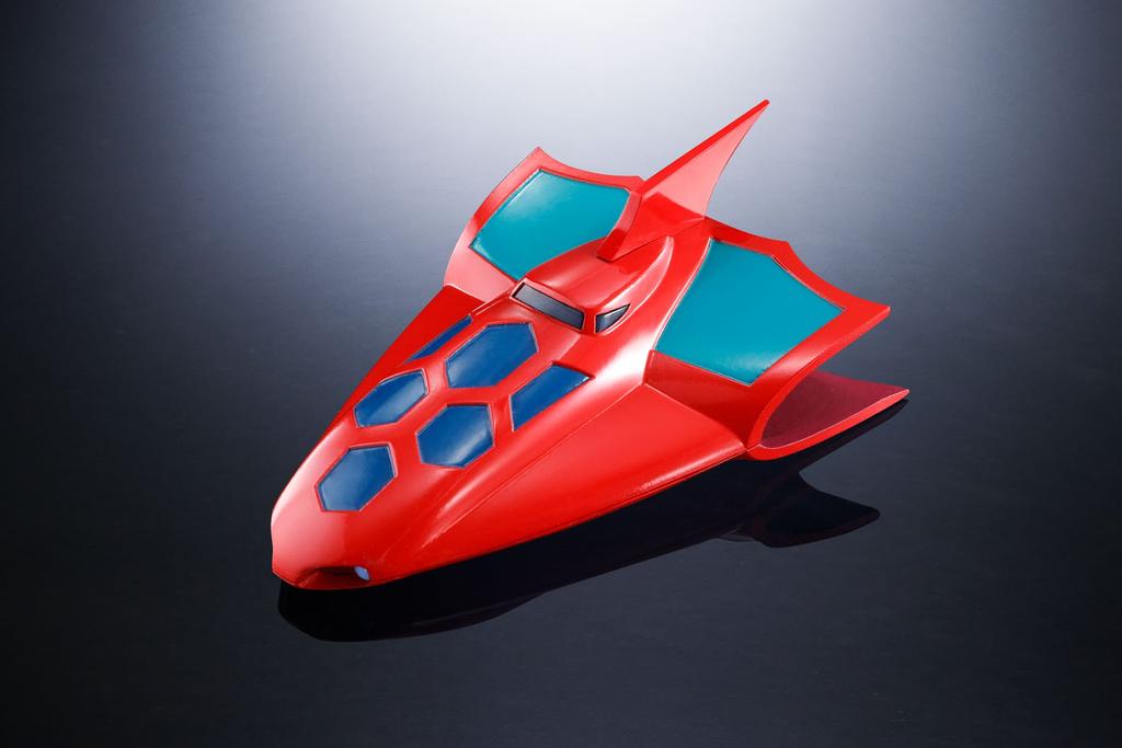 TAMASHII NATIONS Soul of Chogokin Getter Robo Пресс-бонус 180 мм АБС ПВХ Окрашенная Подвижная Фигурка GX-74 Getter-1 D.C. (Первый включен) приблизительно. и литой