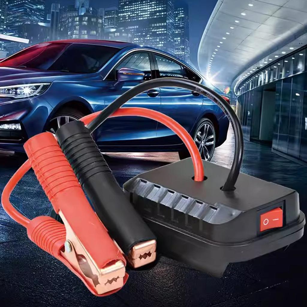 Compact Auto Jump Starter Power Pack with High Capacity Lithium Battery & Safety Features Easy To Use for Emergency Use