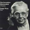 LP Record SONJA WENZ - Das Besondere Klavierstuck / 20 Rar 66221030112 NOT  ON LABEL UK Classical Used