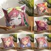 Подушка с изображением Агнес Диджитал из Uma Musume Наволочка Декор для гостиной Льняные наволочки Чехол для подушки