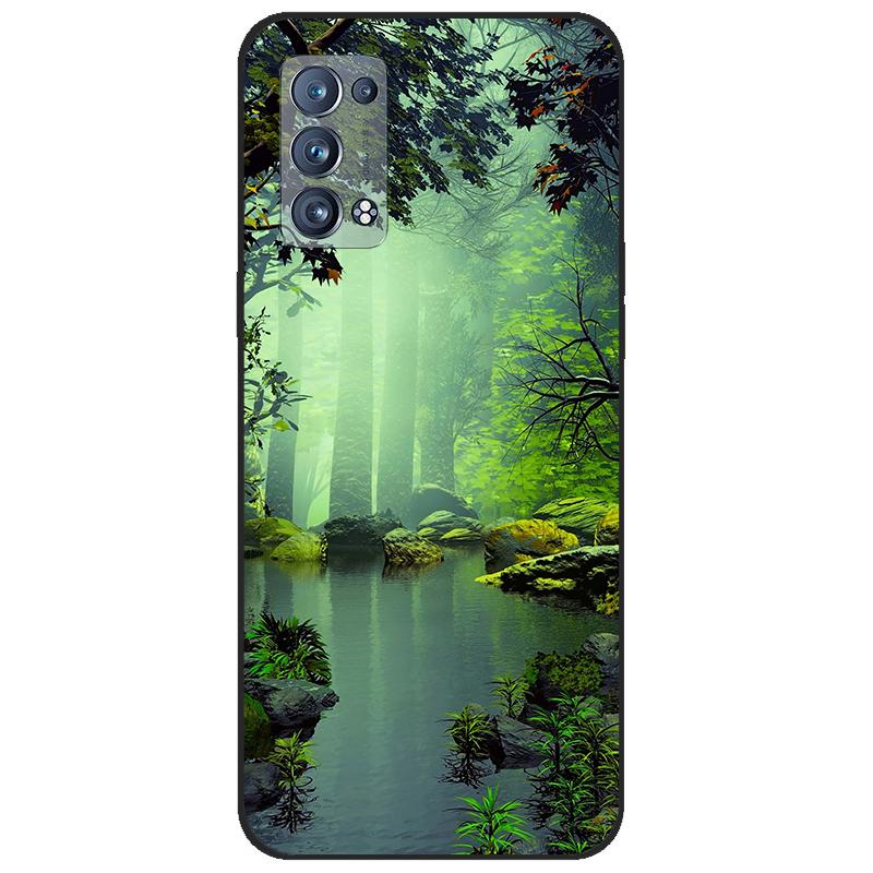 For Oppo Reno 6 Pro 5G CPH2247 Case Silicon Back Cover Phone Case For Oppo Reno 6 Pro 5G CPH2247 Cases Reno6 Pro Soft bumper