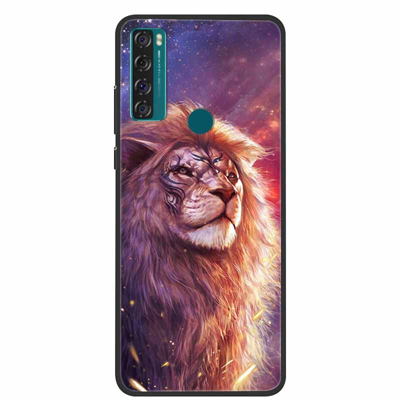 Для TCL 20 SE чехол 205, мягкий силиконовый крутой мультяшный чехол для TCL 20B 6159K, задняя крышка для TCL 20 R 5G 20SE, модные чехлы из ТПУ