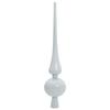 Artificial Christmas Tree White 180 cm PVC and Steel