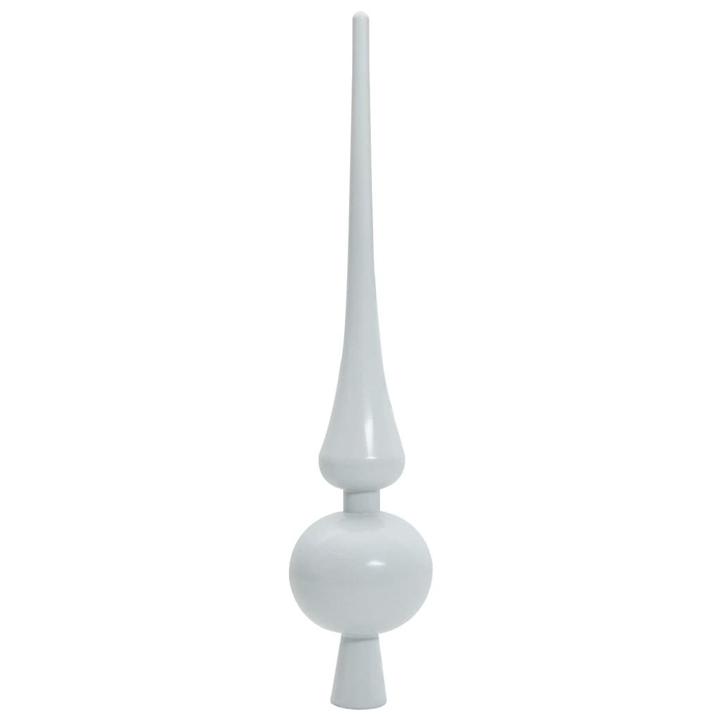Artificial Christmas Tree White 180 cm PVC and Steel