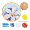 Набор для рукоделия Good-DIY Mosaic Craft Kit для начинающих взрослых, подходит для изготовления подставок под стаканы из мозаики, предметов домашнего декора и рождественских подарков.