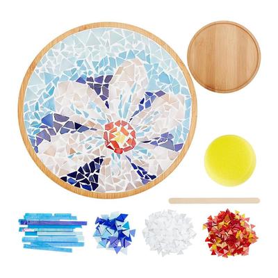 Набор для рукоделия Good-DIY Mosaic Craft Kit для начинающих взрослых, подходит для изготовления подставок под стаканы из мозаики, предметов домашнего декора и рождественских подарков.