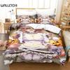 Anime Mummy Girls Bedding Set Boys Girls Twin Queen Size Duvet Cover Pillowcase Bed Kids Adult Fashion Home Textileextile