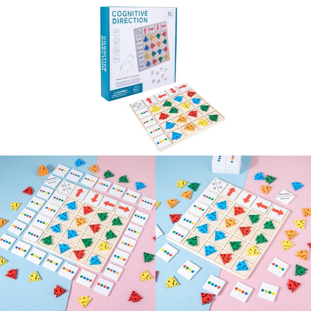 Teaser Brain Wooden Matching Puzzle Kids Learning Cognitive Educational Skill