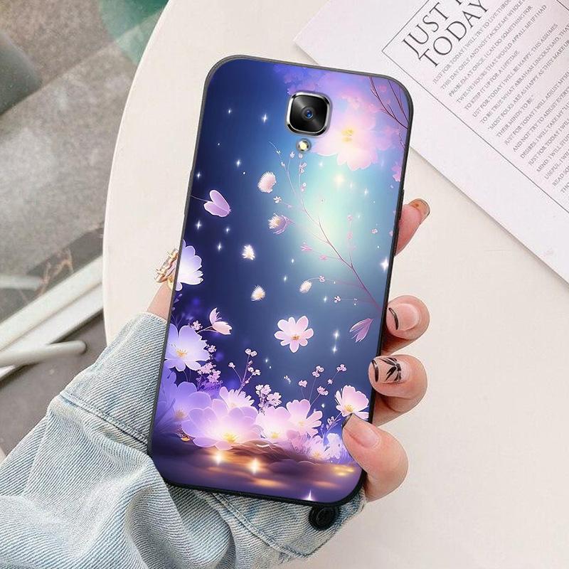 For Oneplus 3 3T Case Soft TPU astronaut Silicone Phone Cover for Oneplus 3 3T 5T Cases Black Bumper Funda One plus 3T 5 T