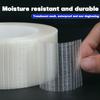 Strong Fiberglass Adhesive Tape Heavy-duty Wear-resistant Mesh Fiber Tape Transparent Single Side Adhesive Seal Packaging Fixed