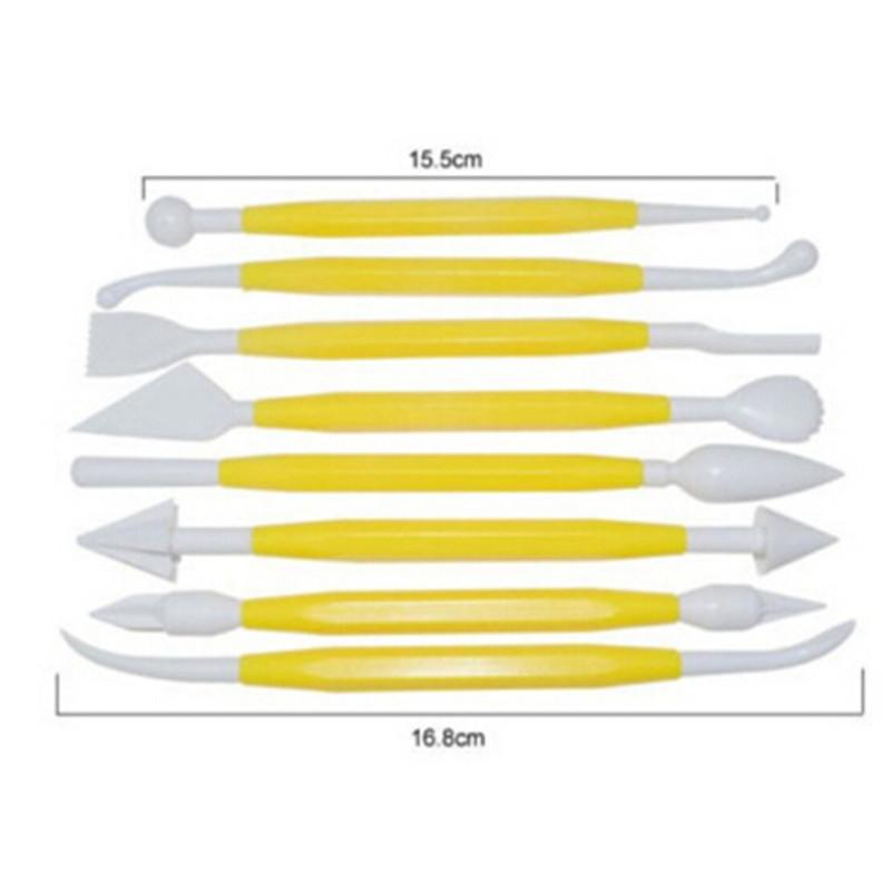 8Pcs/Set Kids Favorite Polymer Clay Tools Plastic Tools For Shaping Clay Toys