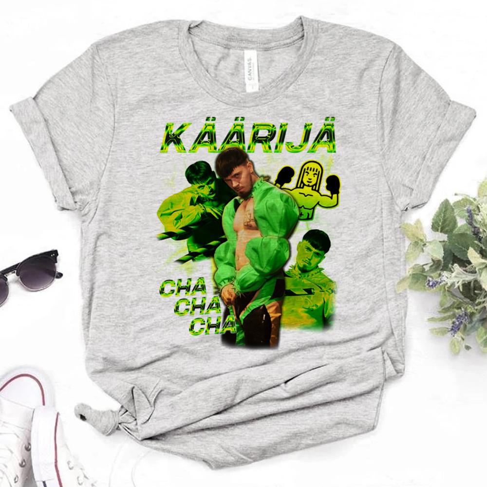 Kaarija t shirt Women summer anime Unisexga Tee female graphic harajuku y2k clothing