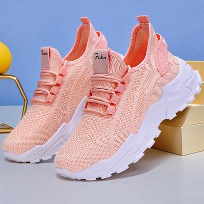 Обувь для детей, женская обувь, сетчатая дышащая обувь на толстой подошве, спортивная обувь корейского образца