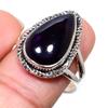 Natural Star Amethyst Gemstone Handmade 925 Sterling Silver Gift Ring S.10 Z4b85