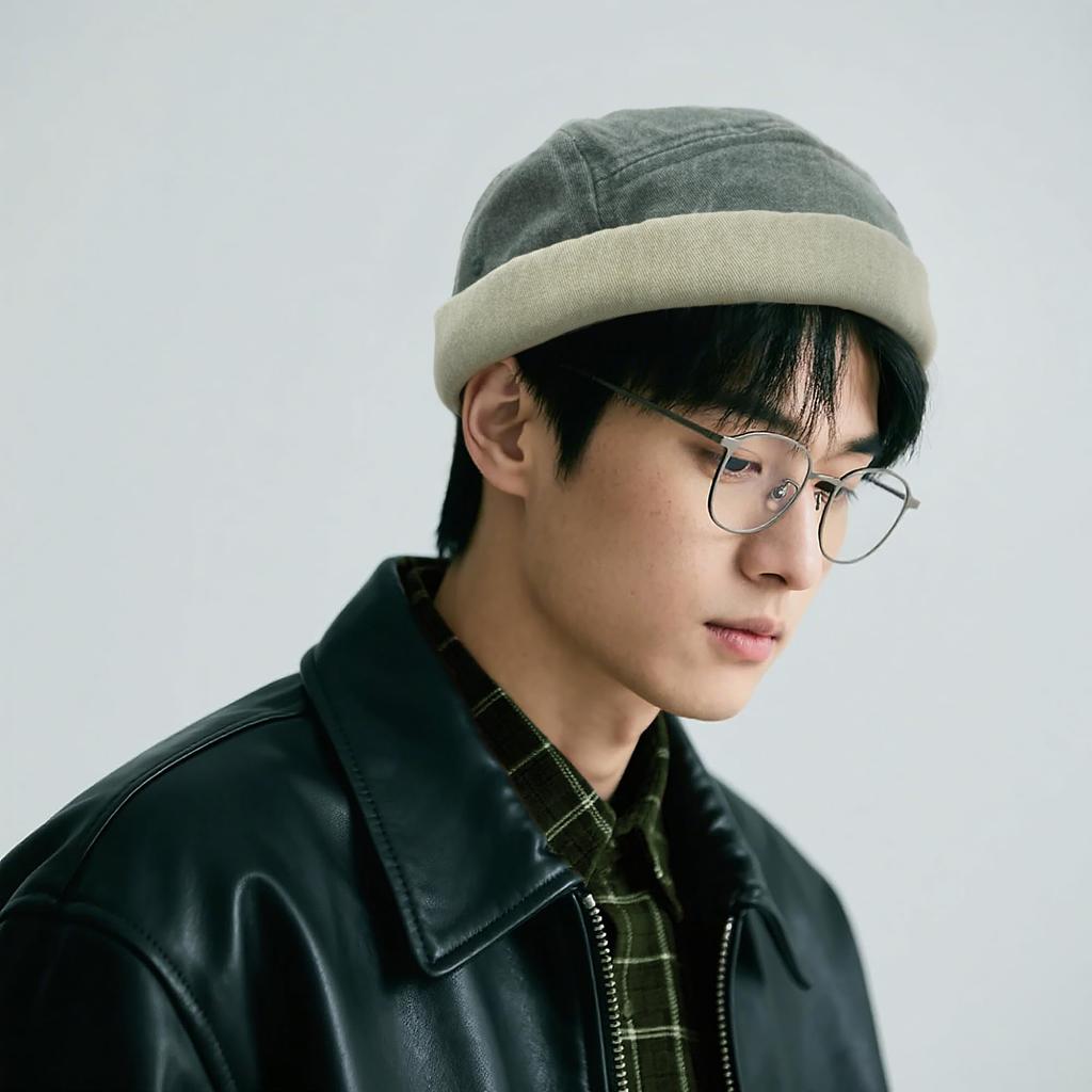 Кепка-ролл из хлопка без козырька, стильная круглая шапка, модная шляпа, шапка рыбака, форма, легкая, унисекс, для улицы, кепка, без козырька, мужская (Зеленый,