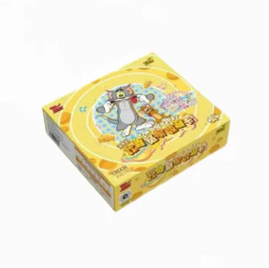 Genuine Tom and Jerry Card Miracle Collection Prelude To The Years Card Happy New Year Anime Collection Cards Kid Toy Gift