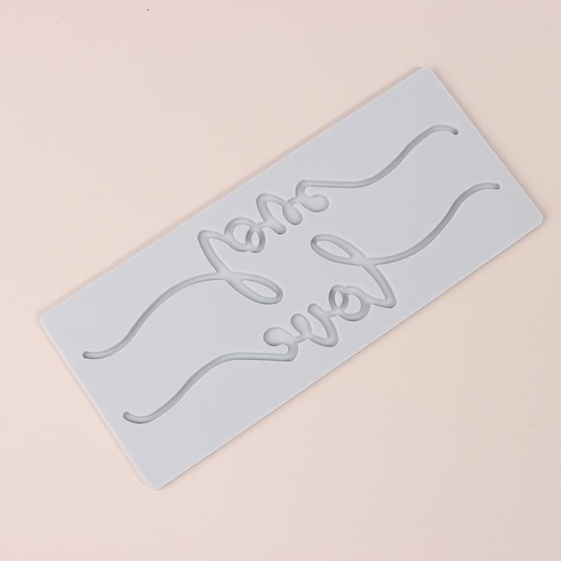 1 шт. силиконовый коврик с надписью «Любовь» для торта-помадки, мусса, шоколадного торта, силиконовый коврик для кружева, кухонные принадлежности «сделай сам», инструменты для выпечки