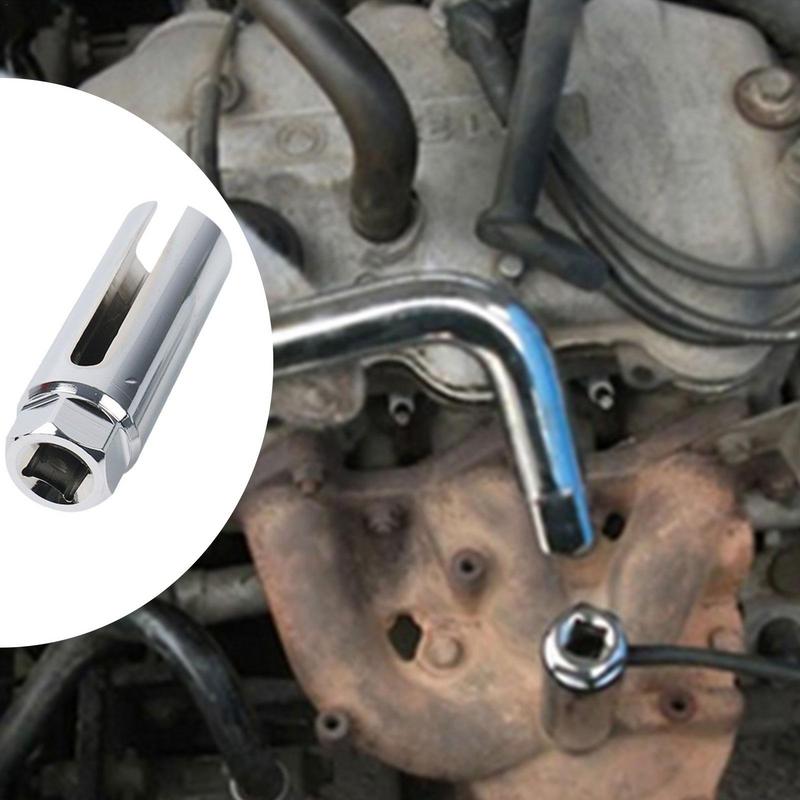 Ключ для датчика кислорода 22 мм, инструмент для снятия автомобильного датчика для ремонта автомобиля, для 1/2-дюймового привода, храпового механизма или рычага выключателя, автомобильные аксессуары