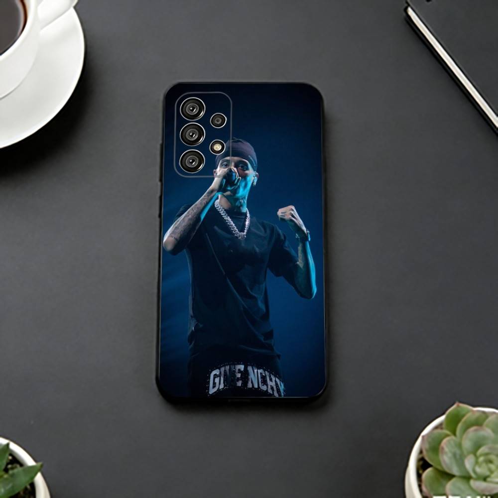 Чехол для телефона рэпера C-Central Cee для Samsung S25, S24, S21, S22, S23, S30, Ultra, S20, Plus, Fe, Lite, Note, 10, Черный чехол