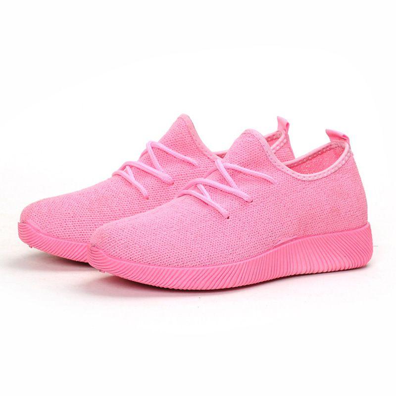 Womens Casual Fashion Outdoor Sports Athletic Breathable Mesh Running Sneakers Fashion