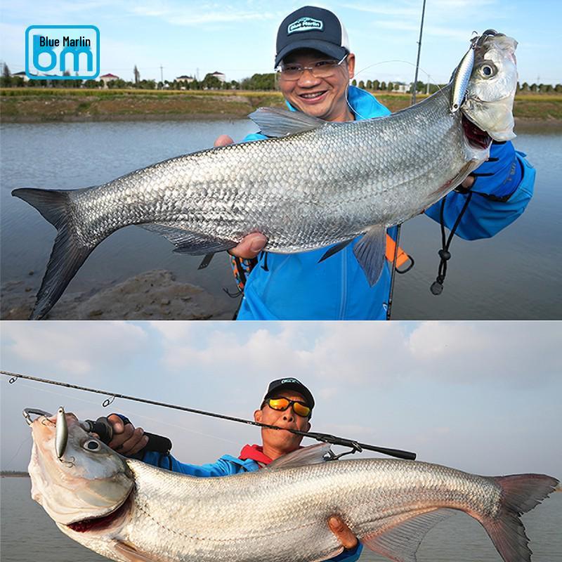 Тонущий воблер Bluefin Tuna: Ультимативная подводная спиннинговая приманка для всех слоев воды, идеально подходит для окуня и сома.